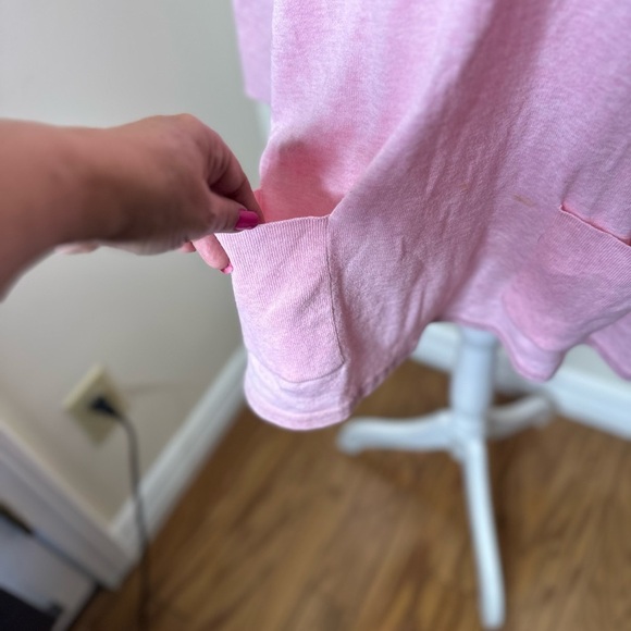 Lilly Pulitzer Cobo Coolmax Sweater Heathered Pink Tropic Tint Size XS - Picture 5 of 10